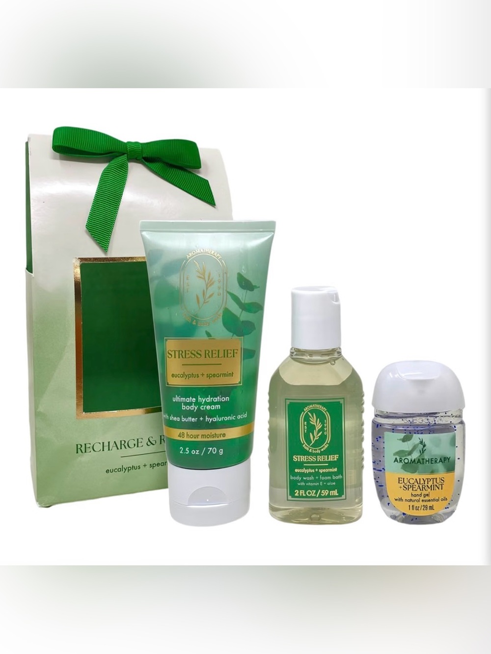 Bath & Body Works Recharge & Refresh Gift Set